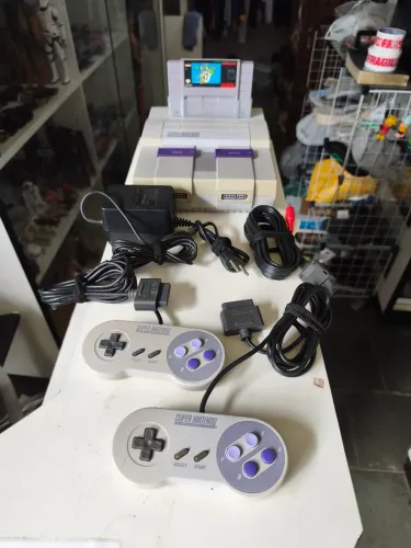 Super Nintendo Completo 100% original