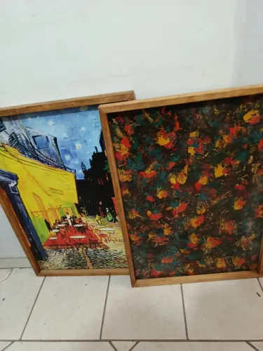 Quadros madeira grande