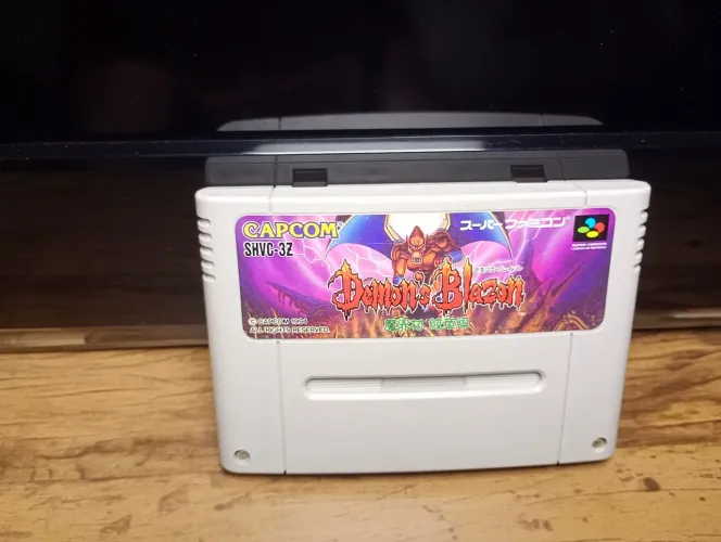 Demon's Blazon / Demon's Crest Original Super Famicom SNES