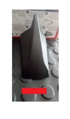 Antena Barbatana turbao c sinal radio cores vermelho preto Fosco Prata branco iloeq eefqe