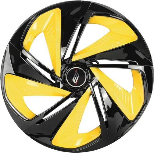 Jogo de Calota Esportiva Elite aro 13 amarelo gg