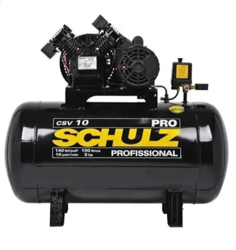 Compressor Schulz de Ar 100 Litros CSV10/100 220V