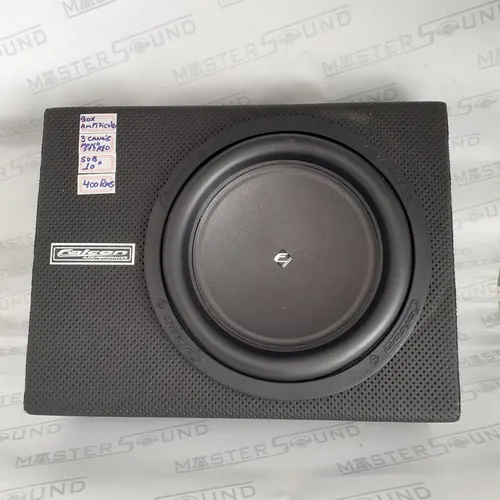 Box amplificado. Com sub 8". Falcon. Slim. 200RMS. Garantia. Novo. Instalado. 