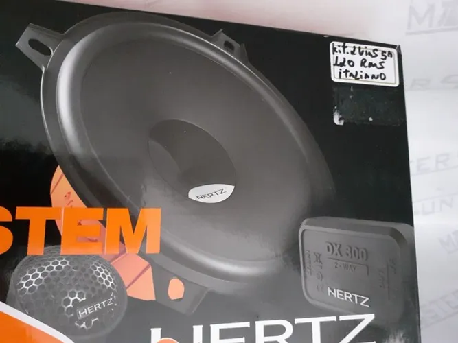 Kit 2 vias. Hertz. DSK 130.3. Italiano. 5". 120RMS. Garantia. Novo. Instalado.
