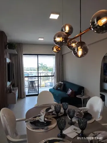Apartamento em Capim Macio, Reserva Capim Macio: 3 quartos, com 1 suíte