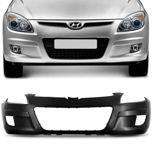 Parachoque Dianteiro Hyundai I30 2009 a 2015- Preto Liso- TYG