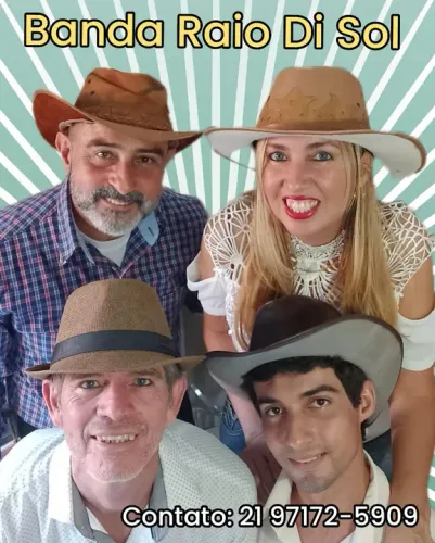 Música ao Vivo - Forró Karioka Raio Di Sol - Reserve já para sua festa ? 