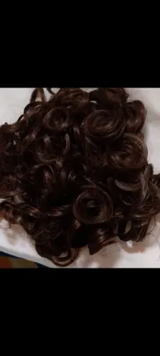 Puff orgânico castanho 
