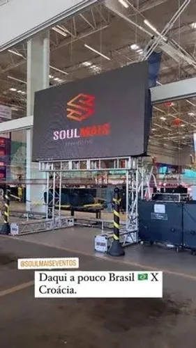 Painel De LED P6 (alta Resolução) Led Smd Completo