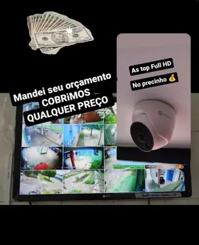 Cobrimos qualquer orçamento em segurança 