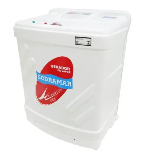 Sauna Compact Line Inox 9 Kw 220 Bifásico Sodramar 220V - Entrega Grátis
