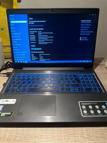 Notebook Gamer Core I7 9ªGeração 16Gb Ram e Placa de Video GTX 1050 3GB