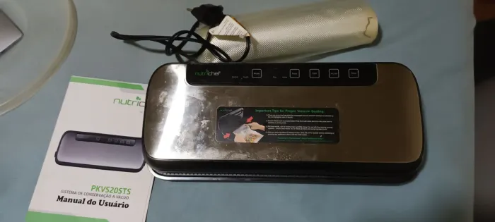 Máquina de Vácuo para Alimentos Nutrichef PKVS20STS