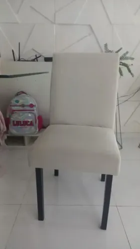 Capas de Cadeira de jantar em malha 
