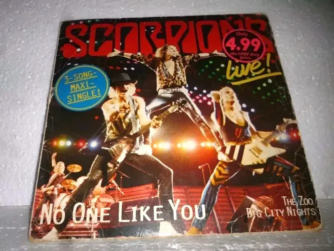 Lp SCORPIONS - Live No One Like You 1985eu - Maxi Single - Super R A R O