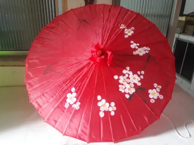 sombrinhas japonesas para decoração temáticas em eventos sociais.
