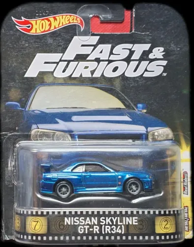 Hot wheels Nissan Skyline Velozes e Furiosos Retro (raro)