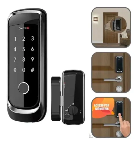 Fechadura Digital Biometria e Senha