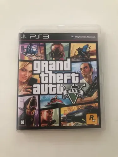 Jogo Grand Theft Auto V - gta v - PS3 - novo, original