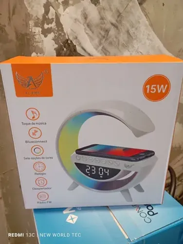 Caixa de som Luminária G 15w