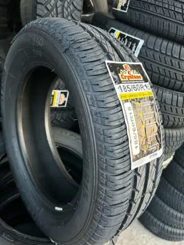 Pneu remoldado 185/60r15 (inmetro, garantia, borracha vipal)