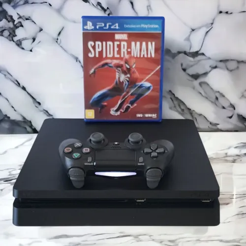 PS4 Slim 1TB c/ GARANTIA de LOJA FÍSICA!!! Promoção da Semana, aproveitem!!!!