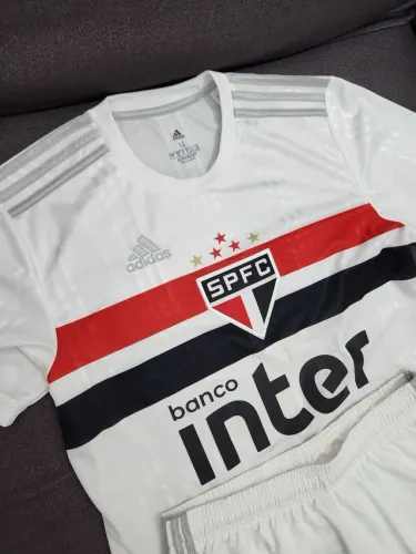 Conjunto Camisa calção são paulo adidas