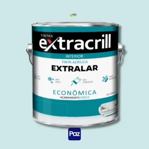 Tinta Acrilica Extracrill Extralar Galão 3,6L