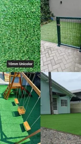 Promoção Grama sintética 10mm