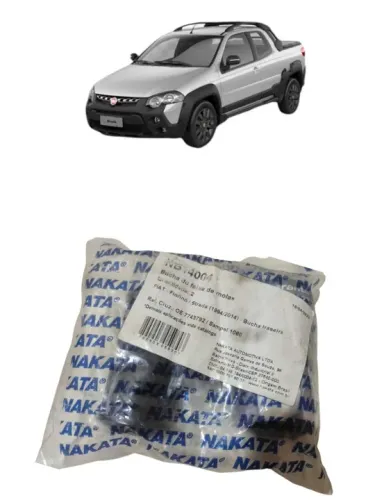 kit Bucha do feixe de molas traseira  Fiat Fiorino Strada 1994 2014