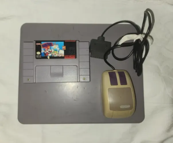 Mario Paint de Super Nintendo Completo - SNS