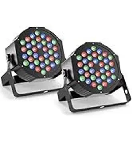 Canhão Par LED Luz Cênica Palco Festas e Eventos