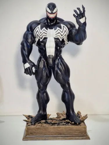 Venom estátua colecionável 1/6 impressão 3D tipo iron studios e sideshow action figure