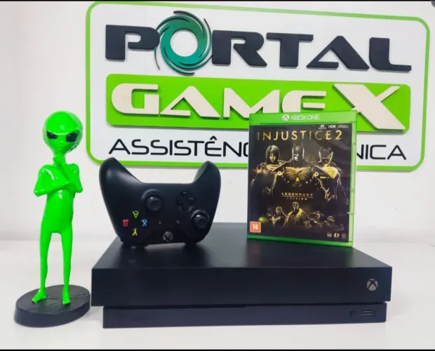 XBOX ONE X 1 TB SEMI-NOVO