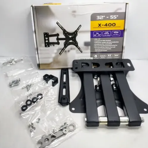 SUPORTE DE TV ARTICULADO, ATE 55 POLEGADAS - FAÇO ENTREGA
