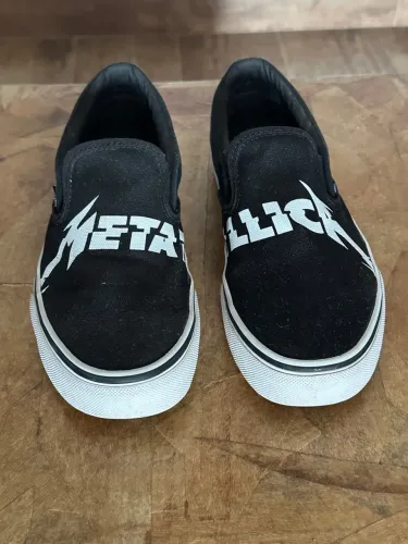 Tênis Slip-On Metallica Vans 36 Brasil