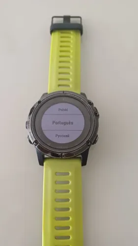 Relógio Garmin Fênix 5x Plus sapphire
