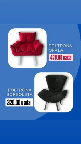 Poltronas pronta entrega 