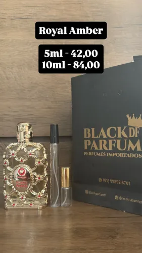 Decant Royal Amber 5 e 10ml