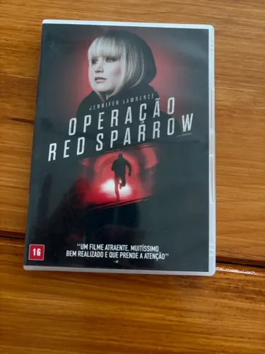 DVD Operação Red Sparrow - Jennifer Lawrence