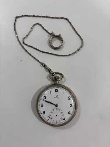 Relógio de bolso Omega colecionador 1935