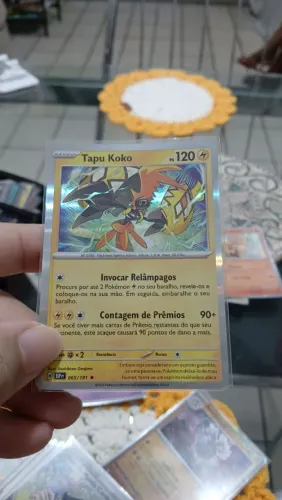 Carta Pokémon Tapu Koko SSP 065/191