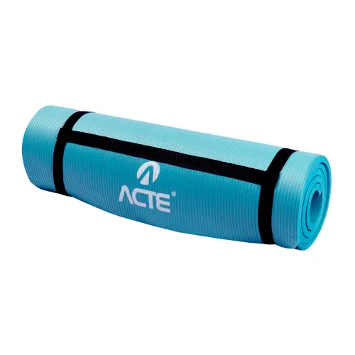 Tapete de Yoga ACTE Azul - Perfeito para seus treinos!