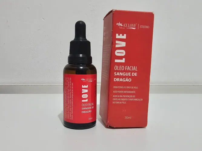 Óleo Facial Sangue de Dragão Max Love NOVO