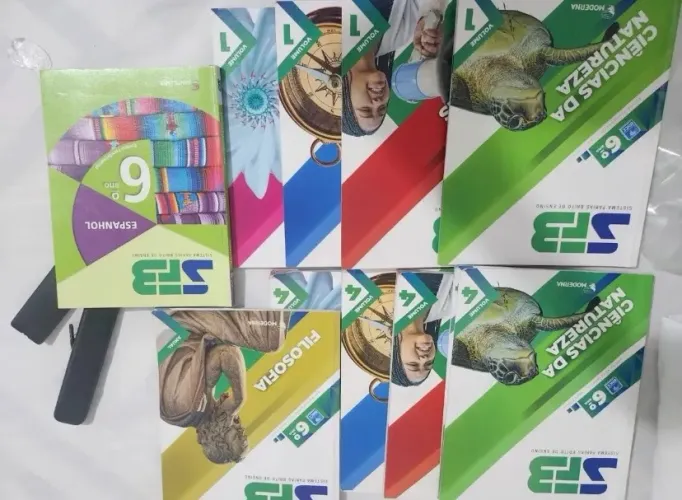 Livros Didáticos 6 Ano - Diversas Materias