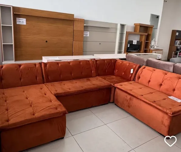 Sofá de Canto Fênix 5 Peças - Novo e embalado!!