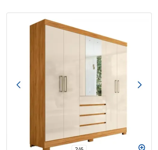 Guarda roupa novo em oferta 