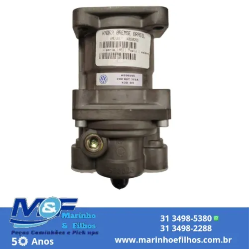 Válvula Pedal Sistema Freio VW Delivery - 2R0607355A