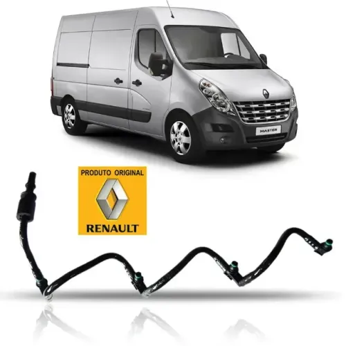 CANO DE RETORNO DOS BICOS INJETORES ORIGINAL RENAULT MASTER 2.3 