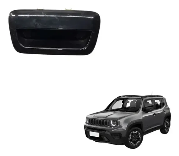 Maçaneta Tampa Traseira Jeep Renegade 2020 Preto